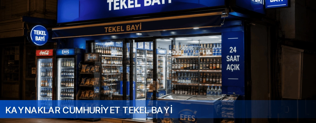 Buca İlçemi Kaynaklar Cumhuriyet Tekel Bayi