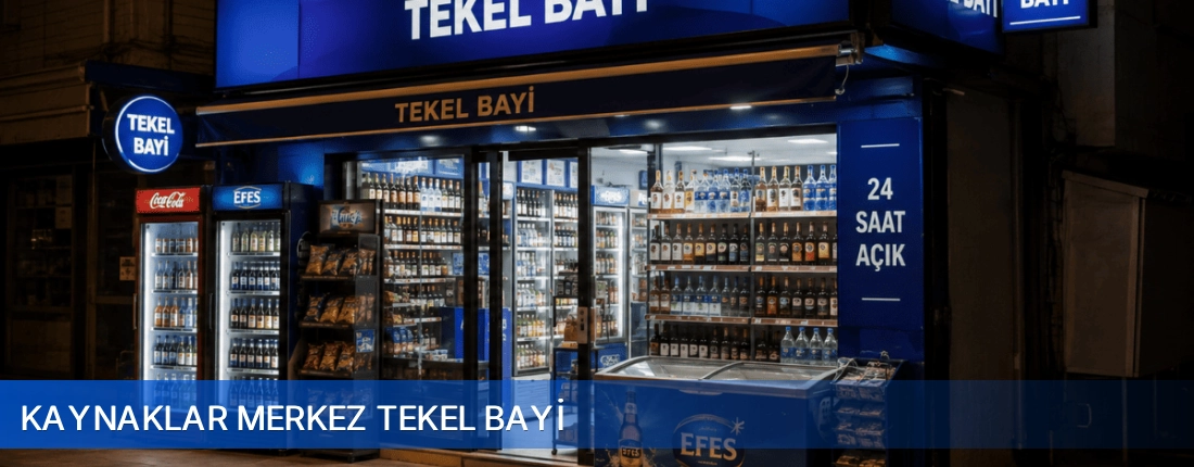Buca İlçemi Kaynaklar Merkez Tekel Bayi
